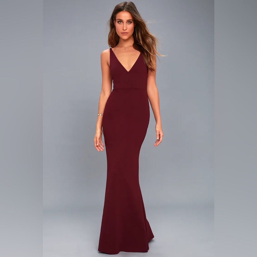 Lulu’s MELORA Plum purple sleeveless dress